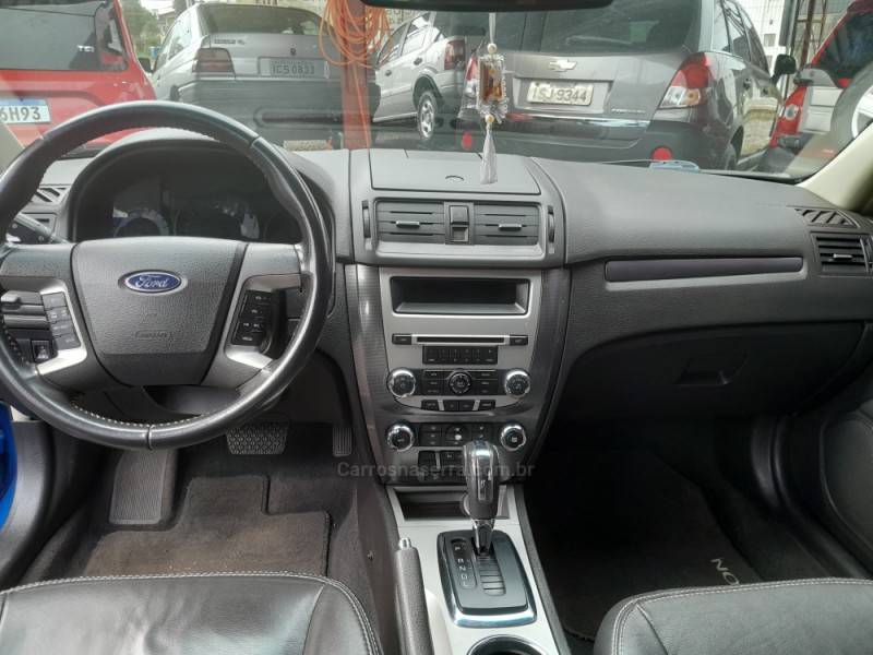 FORD - FUSION - 2011/2012 - Azul - Sob Consulta
