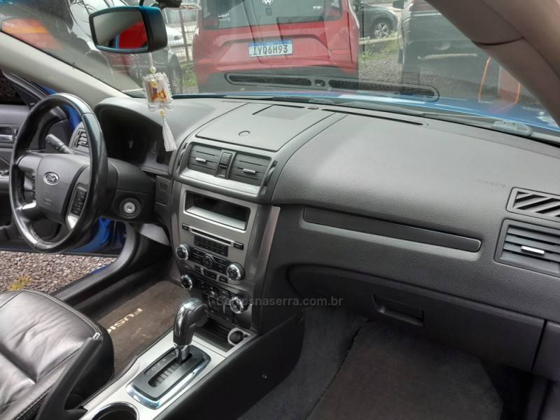 FORD - FUSION - 2011/2012 - Azul - Sob Consulta