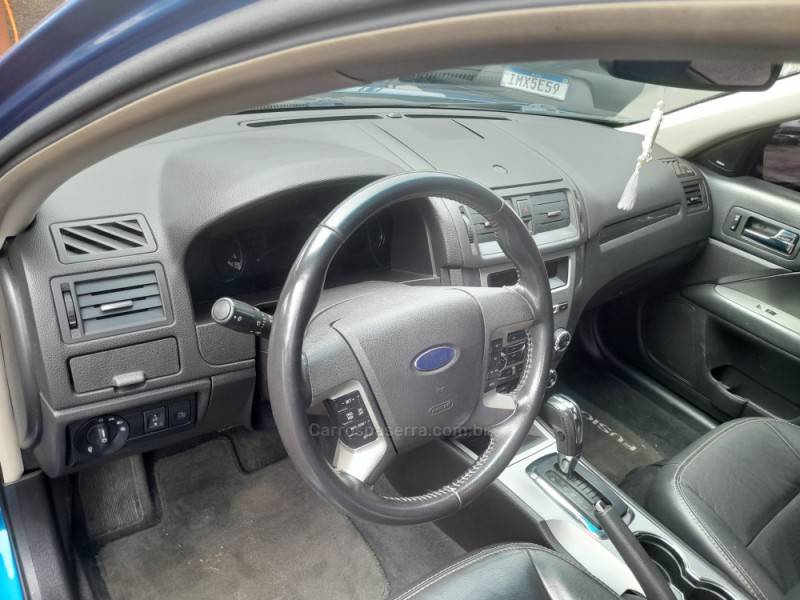 FORD - FUSION - 2011/2012 - Azul - Sob Consulta